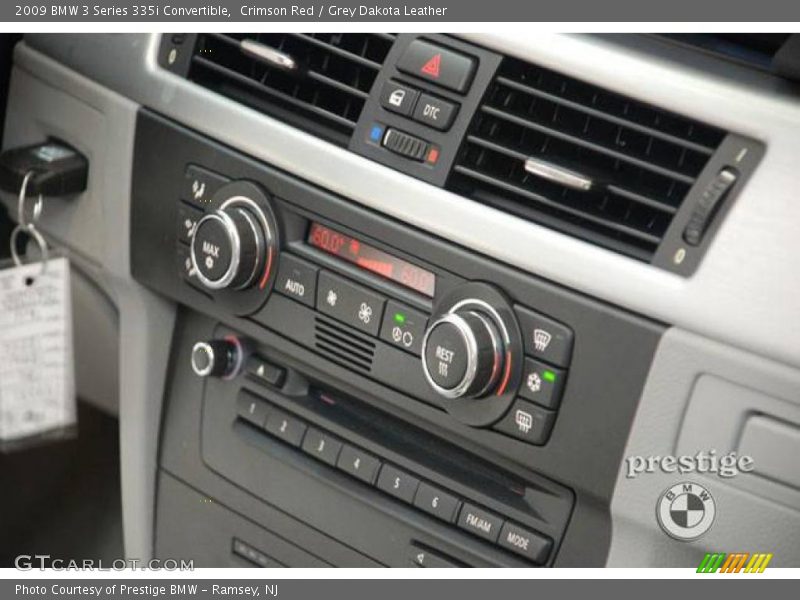 Crimson Red / Grey Dakota Leather 2009 BMW 3 Series 335i Convertible