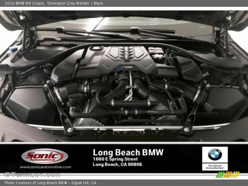 Donington Grey Metallic / Black 2020 BMW M8 Coupe