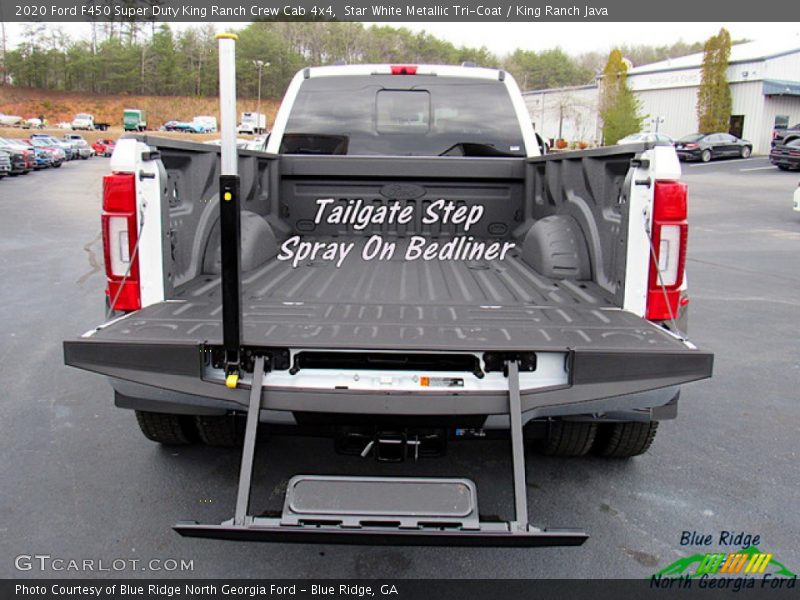 Star White Metallic Tri-Coat / King Ranch Java 2020 Ford F450 Super Duty King Ranch Crew Cab 4x4