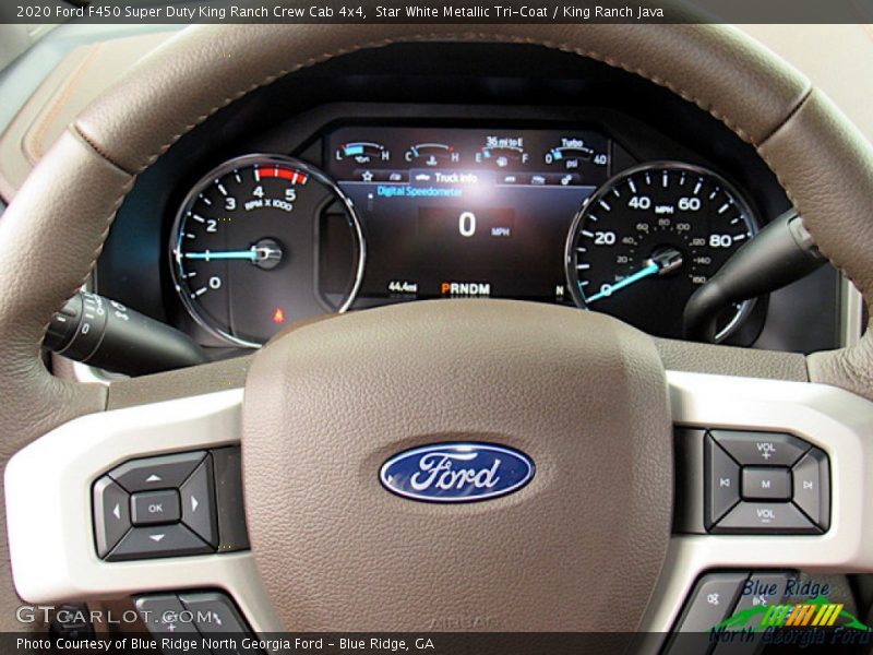 Star White Metallic Tri-Coat / King Ranch Java 2020 Ford F450 Super Duty King Ranch Crew Cab 4x4