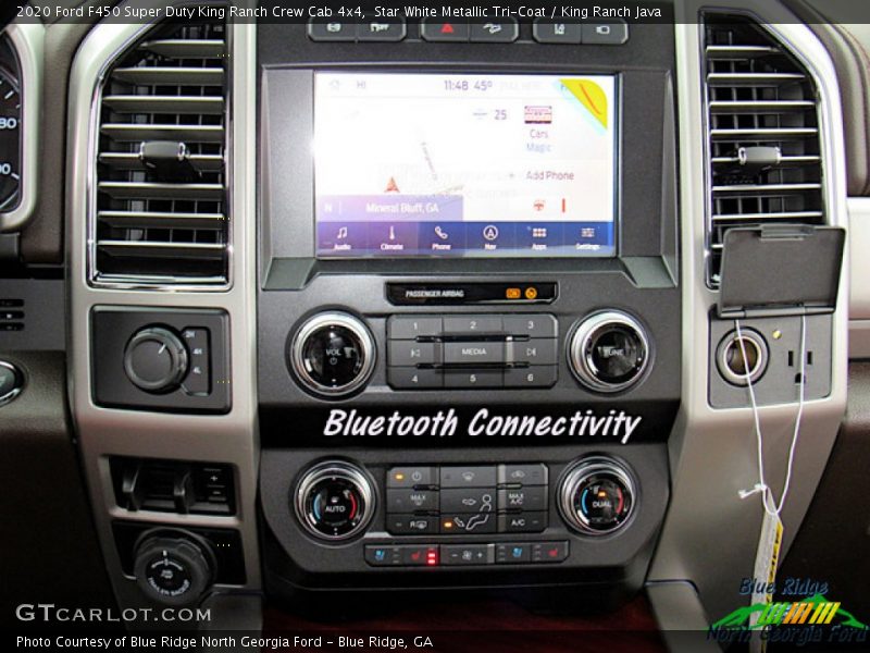 Star White Metallic Tri-Coat / King Ranch Java 2020 Ford F450 Super Duty King Ranch Crew Cab 4x4