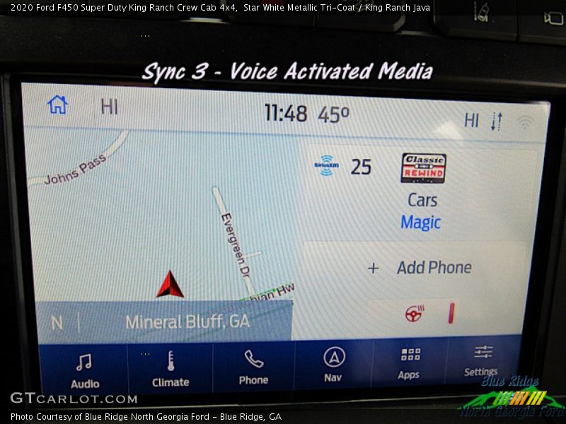 Star White Metallic Tri-Coat / King Ranch Java 2020 Ford F450 Super Duty King Ranch Crew Cab 4x4