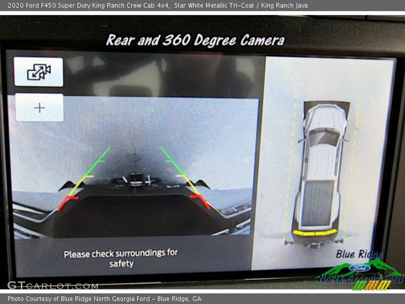 Star White Metallic Tri-Coat / King Ranch Java 2020 Ford F450 Super Duty King Ranch Crew Cab 4x4