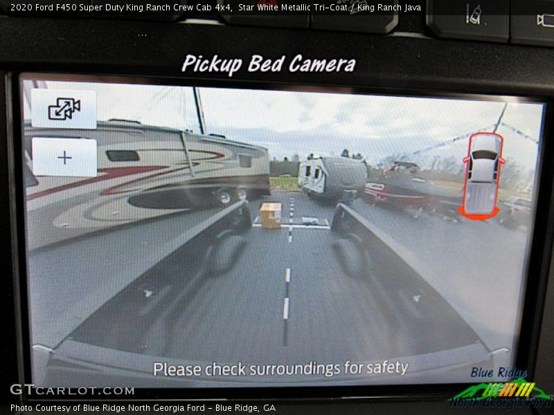 Star White Metallic Tri-Coat / King Ranch Java 2020 Ford F450 Super Duty King Ranch Crew Cab 4x4