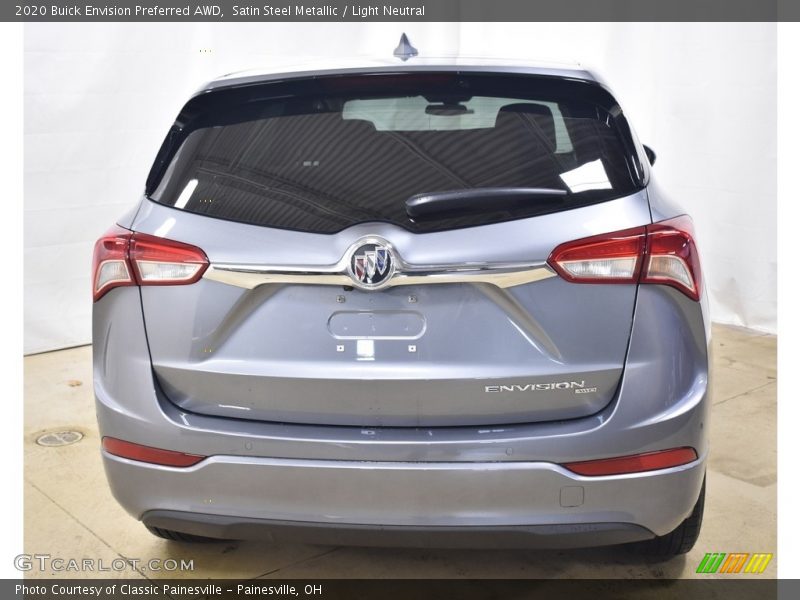 Satin Steel Metallic / Light Neutral 2020 Buick Envision Preferred AWD