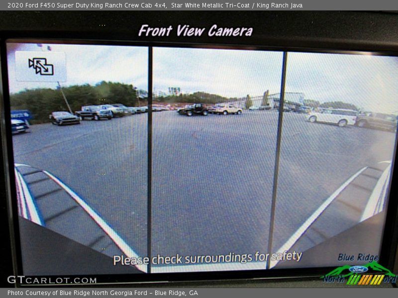 Star White Metallic Tri-Coat / King Ranch Java 2020 Ford F450 Super Duty King Ranch Crew Cab 4x4
