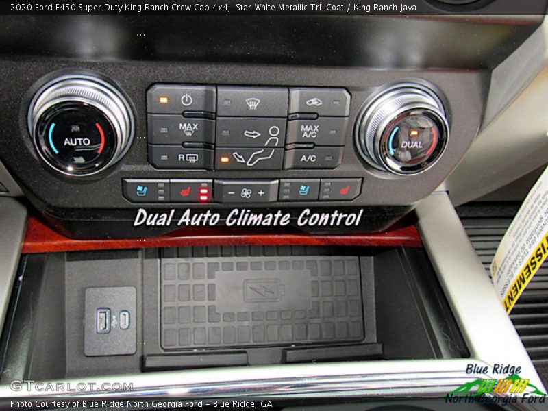 Star White Metallic Tri-Coat / King Ranch Java 2020 Ford F450 Super Duty King Ranch Crew Cab 4x4