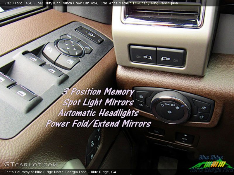 Star White Metallic Tri-Coat / King Ranch Java 2020 Ford F450 Super Duty King Ranch Crew Cab 4x4
