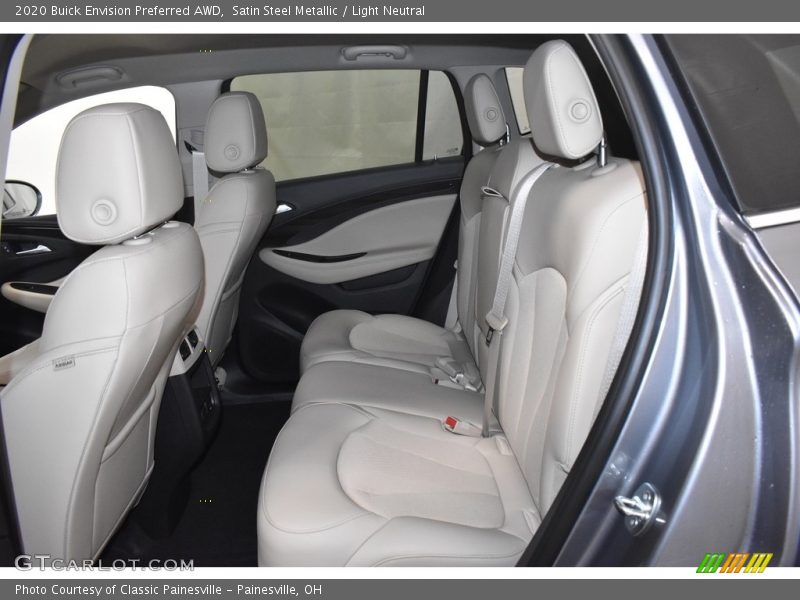 Satin Steel Metallic / Light Neutral 2020 Buick Envision Preferred AWD