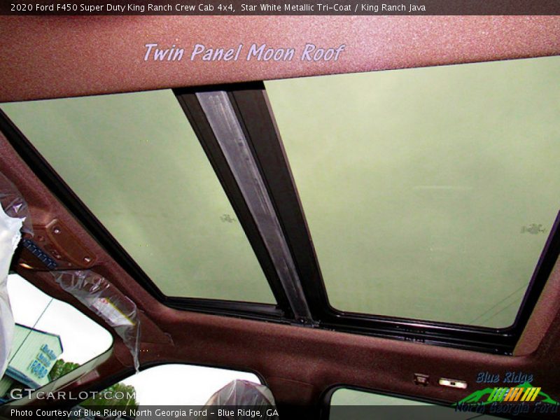 Star White Metallic Tri-Coat / King Ranch Java 2020 Ford F450 Super Duty King Ranch Crew Cab 4x4