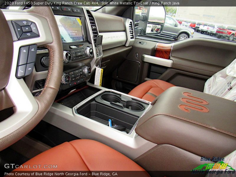 Star White Metallic Tri-Coat / King Ranch Java 2020 Ford F450 Super Duty King Ranch Crew Cab 4x4