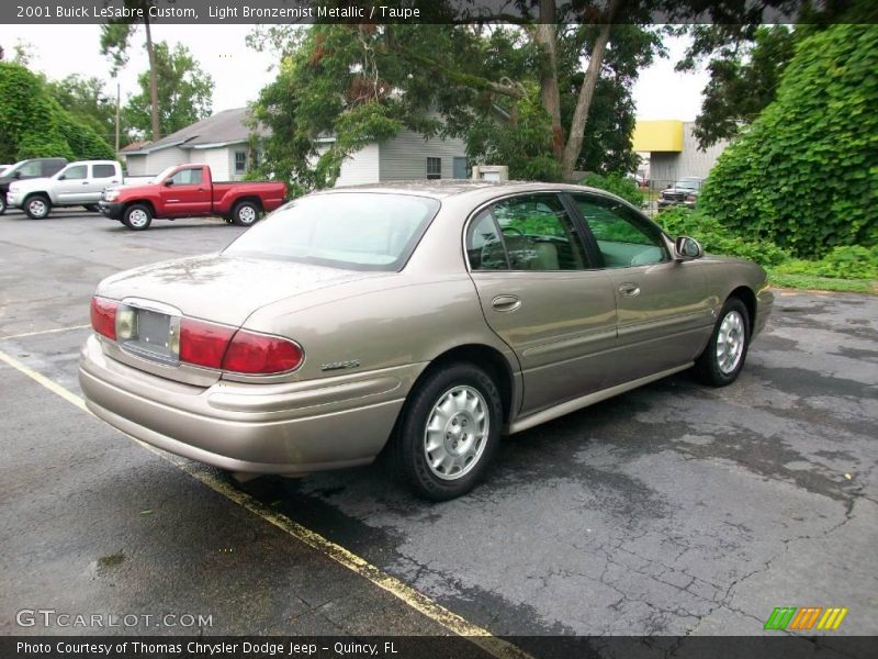 Light Bronzemist Metallic / Taupe 2001 Buick LeSabre Custom