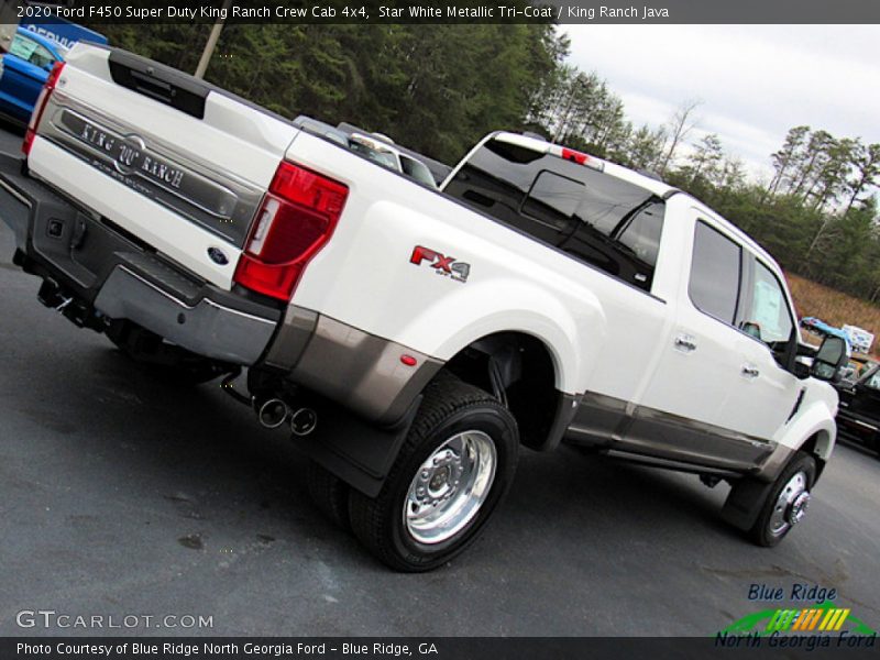 Star White Metallic Tri-Coat / King Ranch Java 2020 Ford F450 Super Duty King Ranch Crew Cab 4x4
