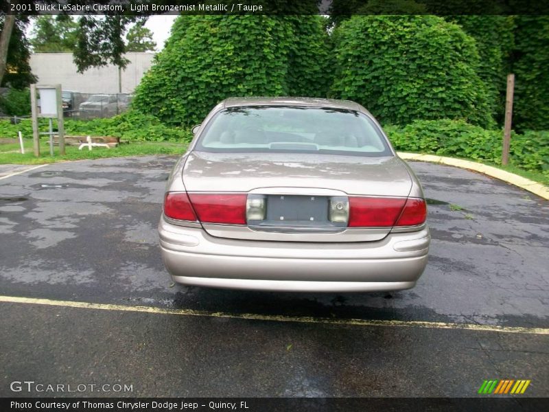 Light Bronzemist Metallic / Taupe 2001 Buick LeSabre Custom