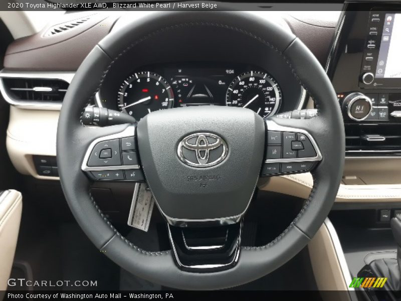  2020 Highlander XLE AWD Steering Wheel