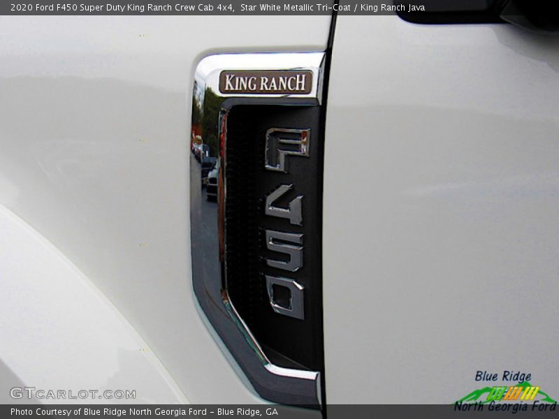 Star White Metallic Tri-Coat / King Ranch Java 2020 Ford F450 Super Duty King Ranch Crew Cab 4x4