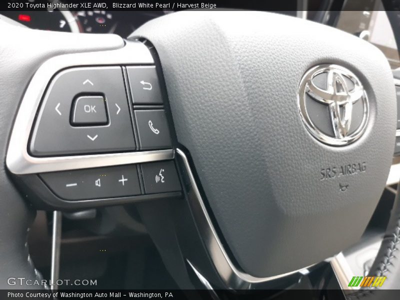  2020 Highlander XLE AWD Steering Wheel