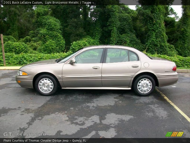 Light Bronzemist Metallic / Taupe 2001 Buick LeSabre Custom