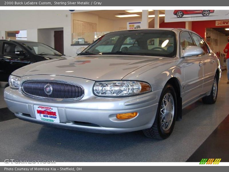Sterling Silver Metallic / Gray 2000 Buick LeSabre Custom