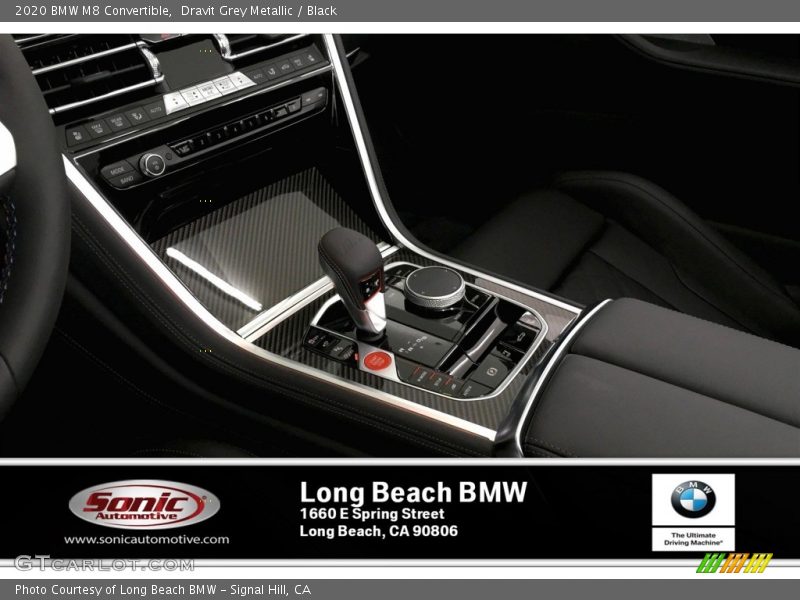 Dravit Grey Metallic / Black 2020 BMW M8 Convertible