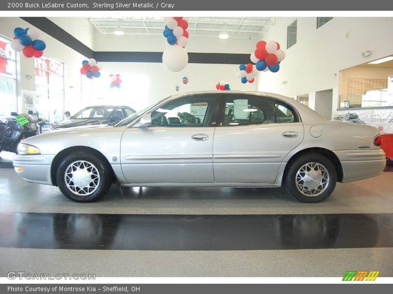 Sterling Silver Metallic / Gray 2000 Buick LeSabre Custom