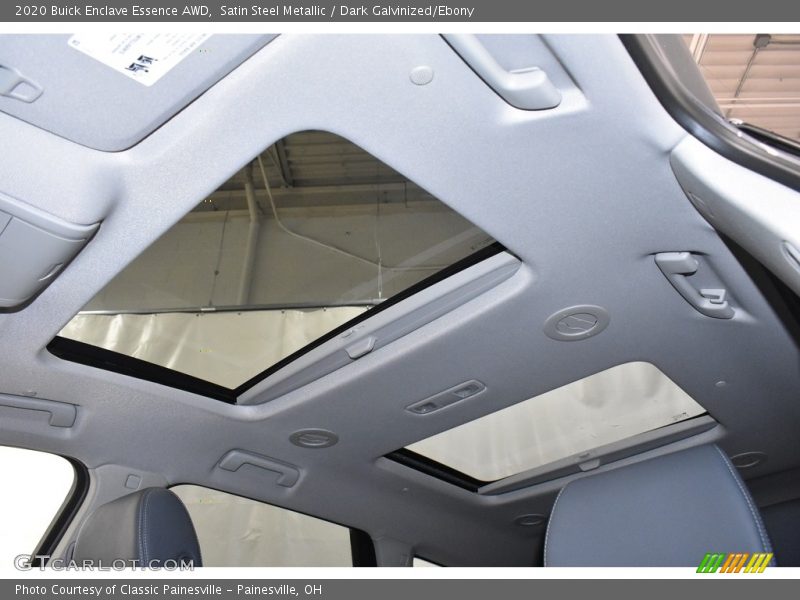Satin Steel Metallic / Dark Galvinized/Ebony 2020 Buick Enclave Essence AWD