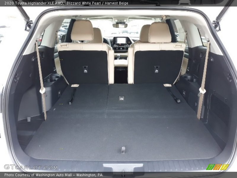  2020 Highlander XLE AWD Trunk