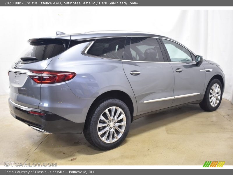Satin Steel Metallic / Dark Galvinized/Ebony 2020 Buick Enclave Essence AWD