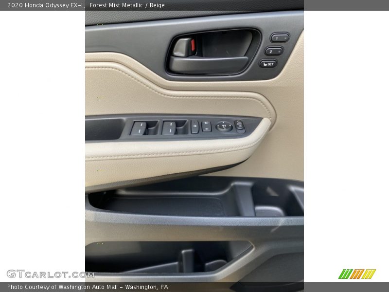 Forest Mist Metallic / Beige 2020 Honda Odyssey EX-L