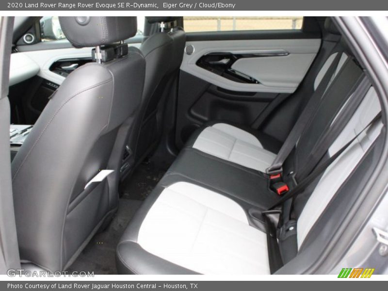 Rear Seat of 2020 Range Rover Evoque SE R-Dynamic