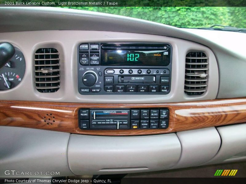 Light Bronzemist Metallic / Taupe 2001 Buick LeSabre Custom
