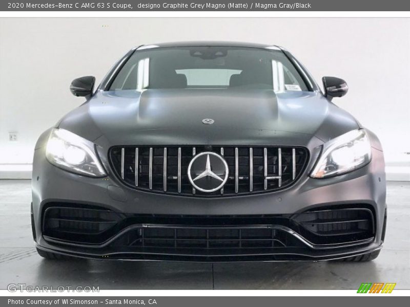 designo Graphite Grey Magno (Matte) / Magma Gray/Black 2020 Mercedes-Benz C AMG 63 S Coupe