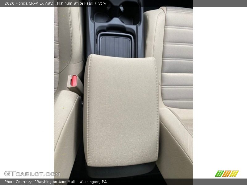 Platinum White Pearl / Ivory 2020 Honda CR-V LX AWD