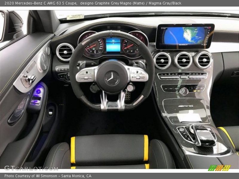 designo Graphite Grey Magno (Matte) / Magma Gray/Black 2020 Mercedes-Benz C AMG 63 S Coupe