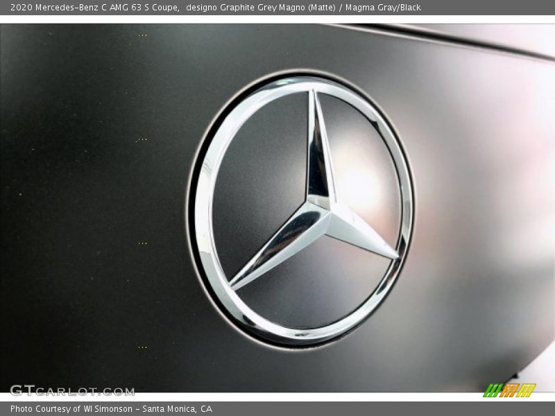 designo Graphite Grey Magno (Matte) / Magma Gray/Black 2020 Mercedes-Benz C AMG 63 S Coupe