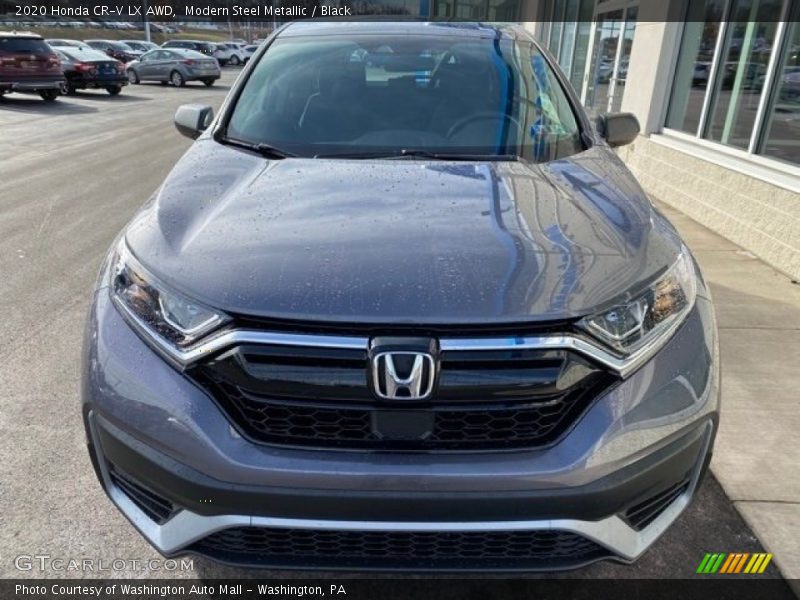 Modern Steel Metallic / Black 2020 Honda CR-V LX AWD