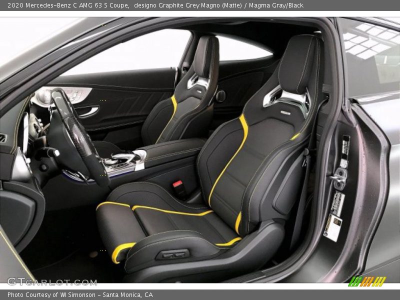 designo Graphite Grey Magno (Matte) / Magma Gray/Black 2020 Mercedes-Benz C AMG 63 S Coupe