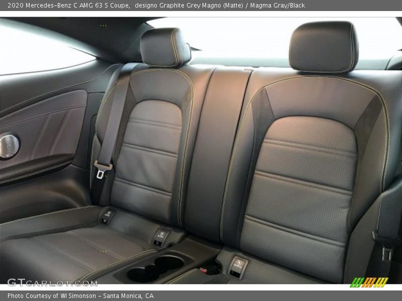 designo Graphite Grey Magno (Matte) / Magma Gray/Black 2020 Mercedes-Benz C AMG 63 S Coupe
