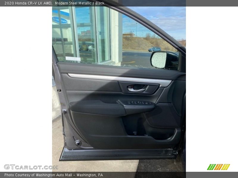 Modern Steel Metallic / Black 2020 Honda CR-V LX AWD