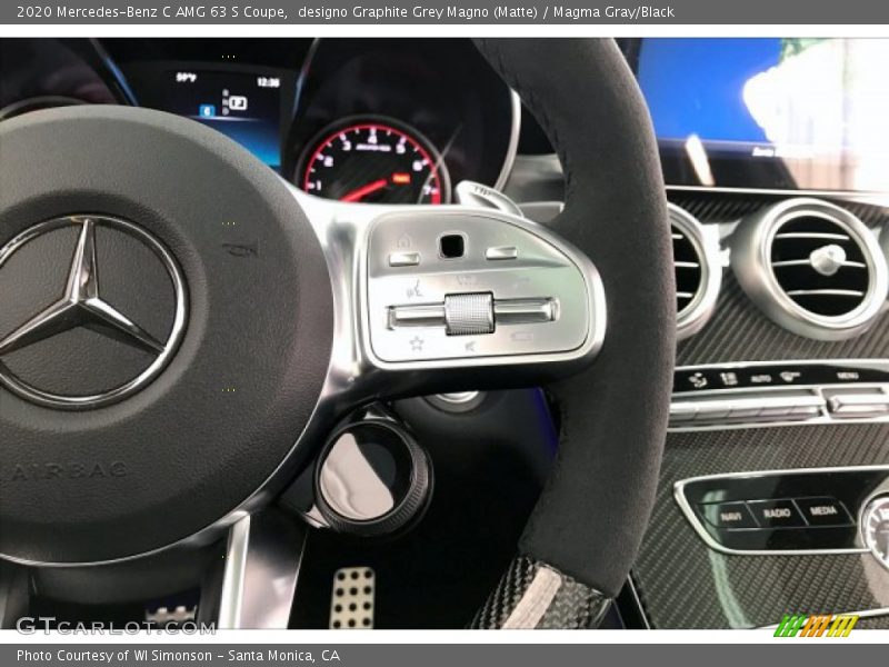 designo Graphite Grey Magno (Matte) / Magma Gray/Black 2020 Mercedes-Benz C AMG 63 S Coupe