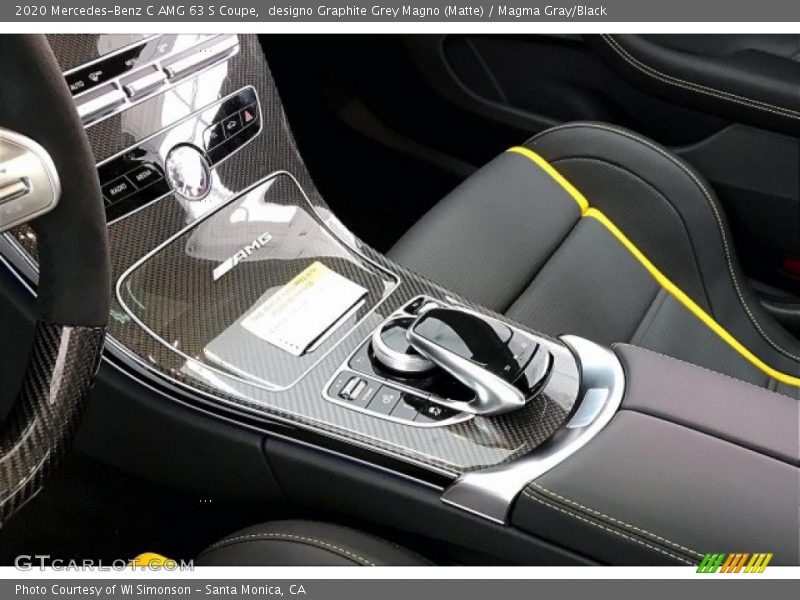 designo Graphite Grey Magno (Matte) / Magma Gray/Black 2020 Mercedes-Benz C AMG 63 S Coupe
