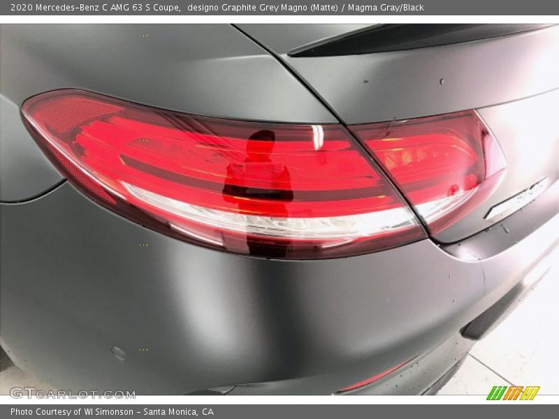 designo Graphite Grey Magno (Matte) / Magma Gray/Black 2020 Mercedes-Benz C AMG 63 S Coupe