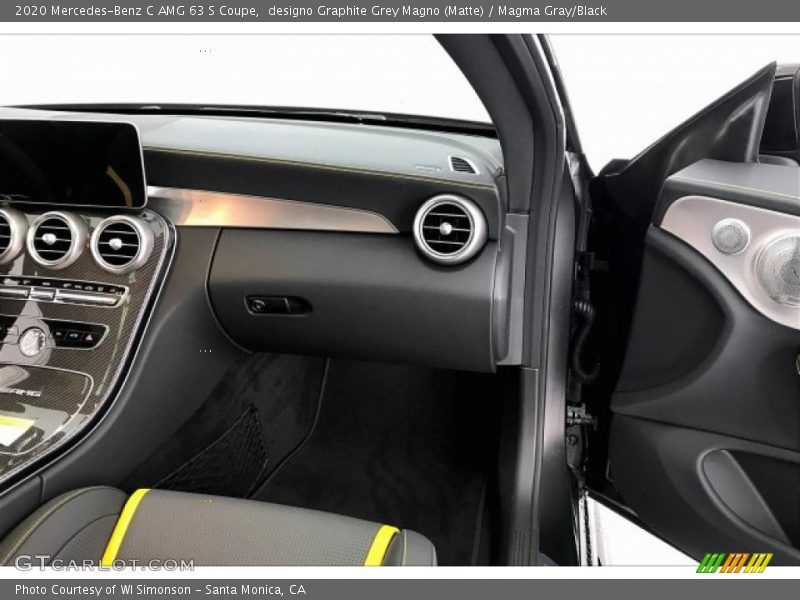 designo Graphite Grey Magno (Matte) / Magma Gray/Black 2020 Mercedes-Benz C AMG 63 S Coupe