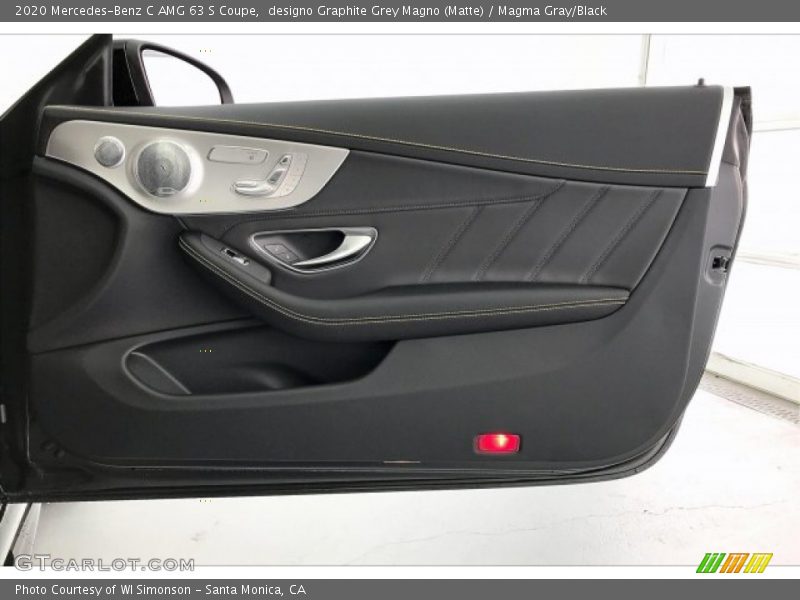 designo Graphite Grey Magno (Matte) / Magma Gray/Black 2020 Mercedes-Benz C AMG 63 S Coupe