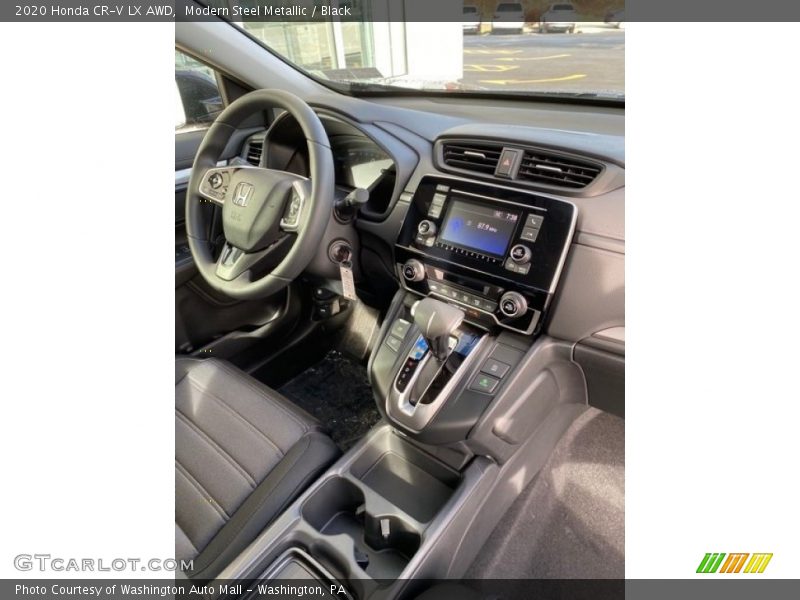 Modern Steel Metallic / Black 2020 Honda CR-V LX AWD