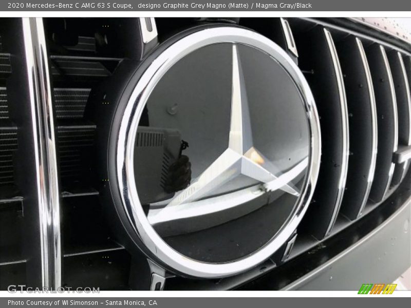designo Graphite Grey Magno (Matte) / Magma Gray/Black 2020 Mercedes-Benz C AMG 63 S Coupe
