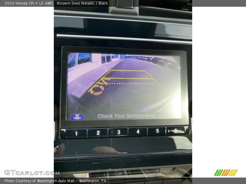 Modern Steel Metallic / Black 2020 Honda CR-V LX AWD