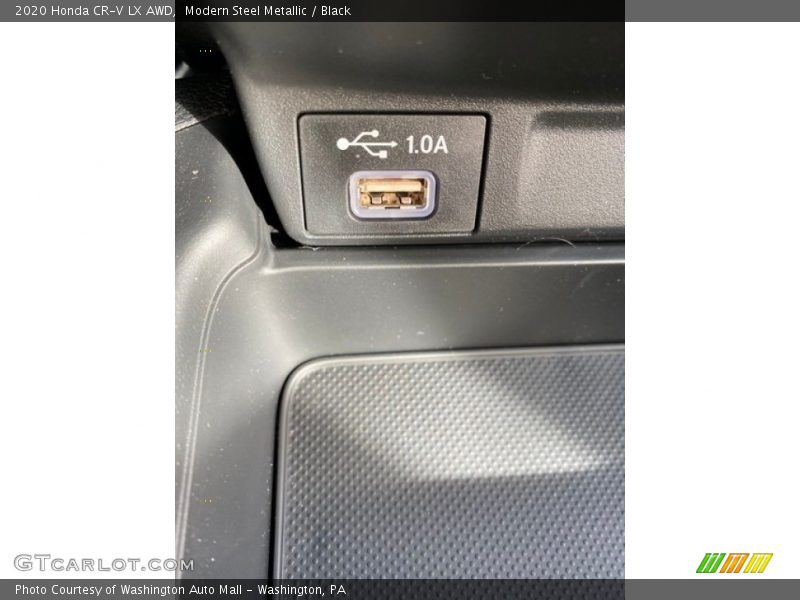 Modern Steel Metallic / Black 2020 Honda CR-V LX AWD