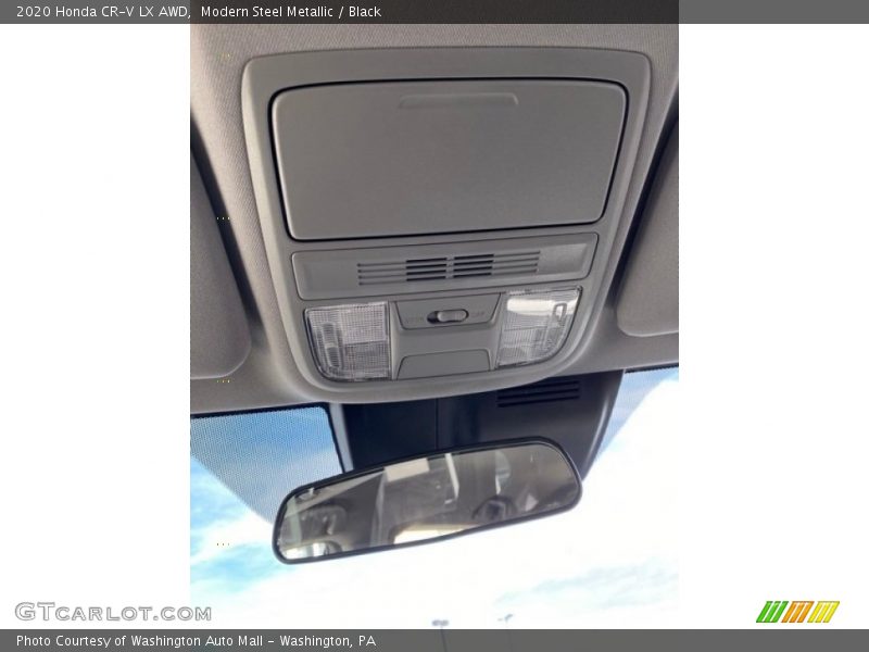 Modern Steel Metallic / Black 2020 Honda CR-V LX AWD