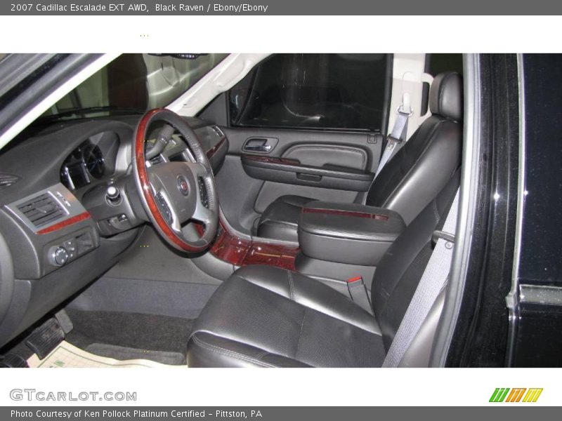 Black Raven / Ebony/Ebony 2007 Cadillac Escalade EXT AWD